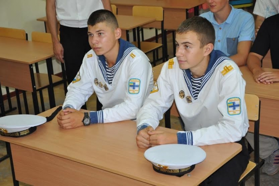 Переехавший из Крыма Военно-морской лицей примет 100 учащихся в Одессе (фото)