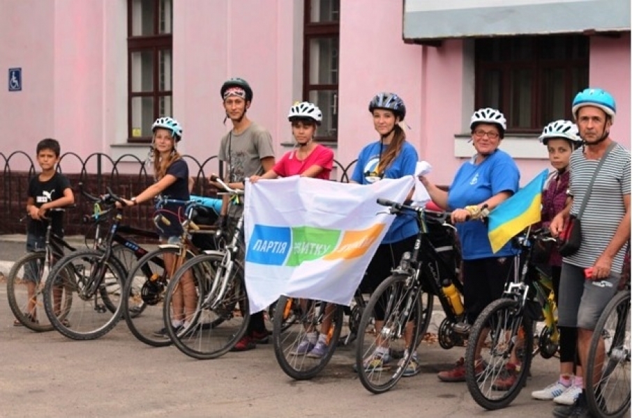 Велопробег ко Дню города Белгород-Днестровский стартовал в Одесской области