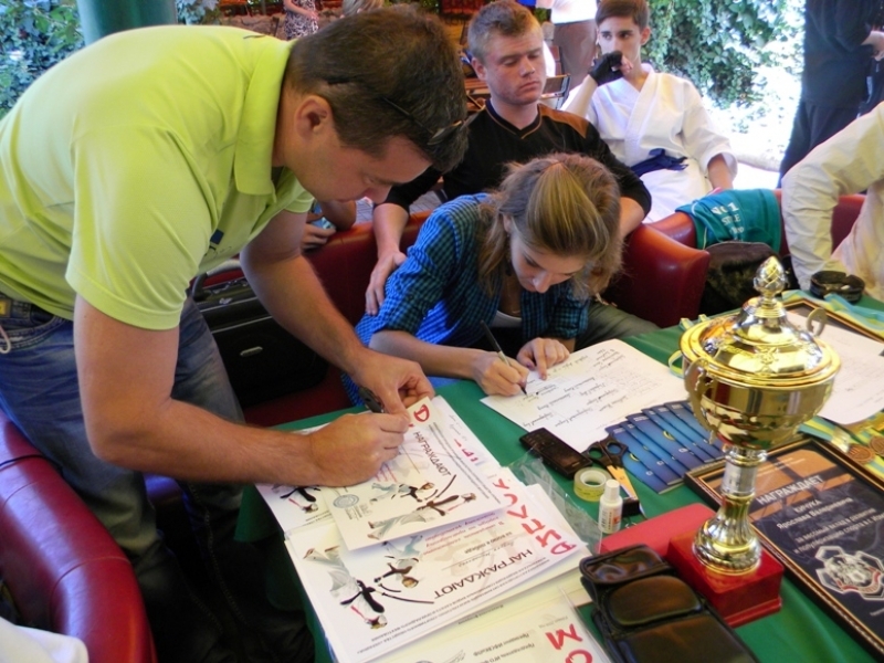 Чемпионат города по прикладному японскому фехтованию прошел в Измаиле Одесской области