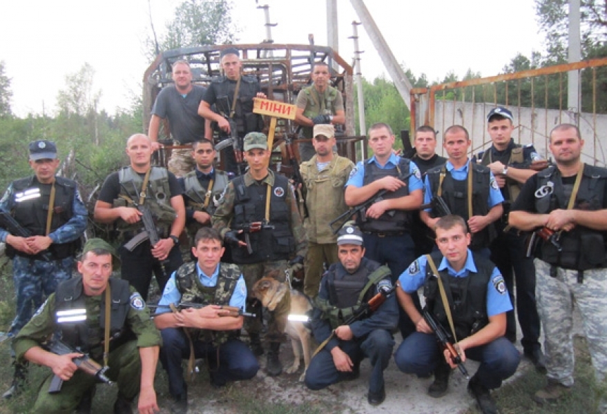 Одесские милиционеры-транспортники вернулись из зоны АТО (фото)