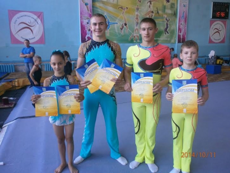 Акробаты из Березовки на Одесщине стали чемпионами Украины (фото)