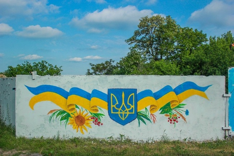 Мэрия Ильичевска Одесской области просит не портить фасады патриотическими граффити