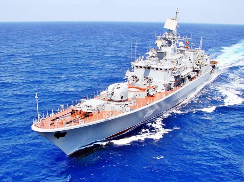 В Одесском порту начался ремонт флагмана украинского флота 