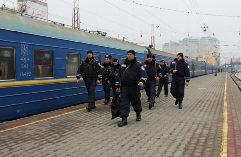 Очередной отряд одесских транспортных правоохранителей отправился в зону АТО