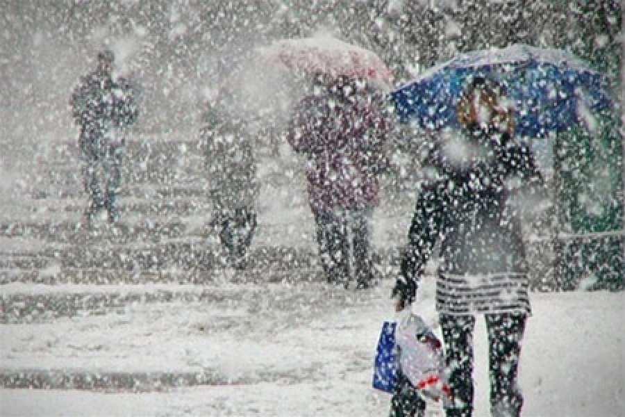 Синоптики обещают мокрый снег в Одессе