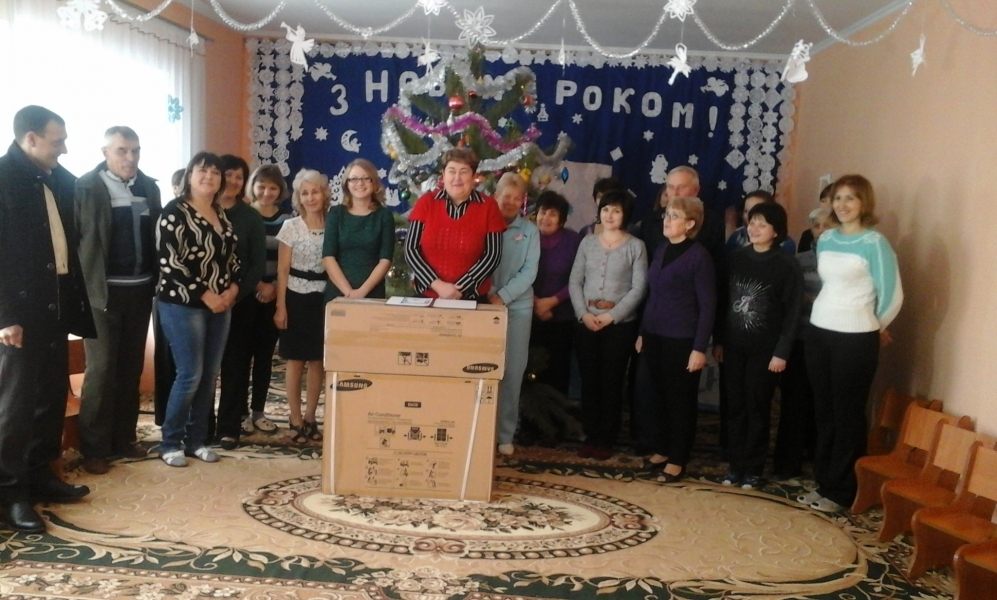 Благотворительный фонд сделал новогодний подарок детскому саду в Любашевке Одесской области