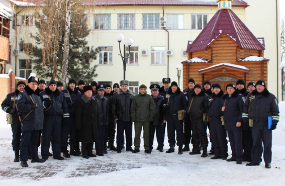 Одесские транспортные милиционеры снова отправились в зону АТО (фото)