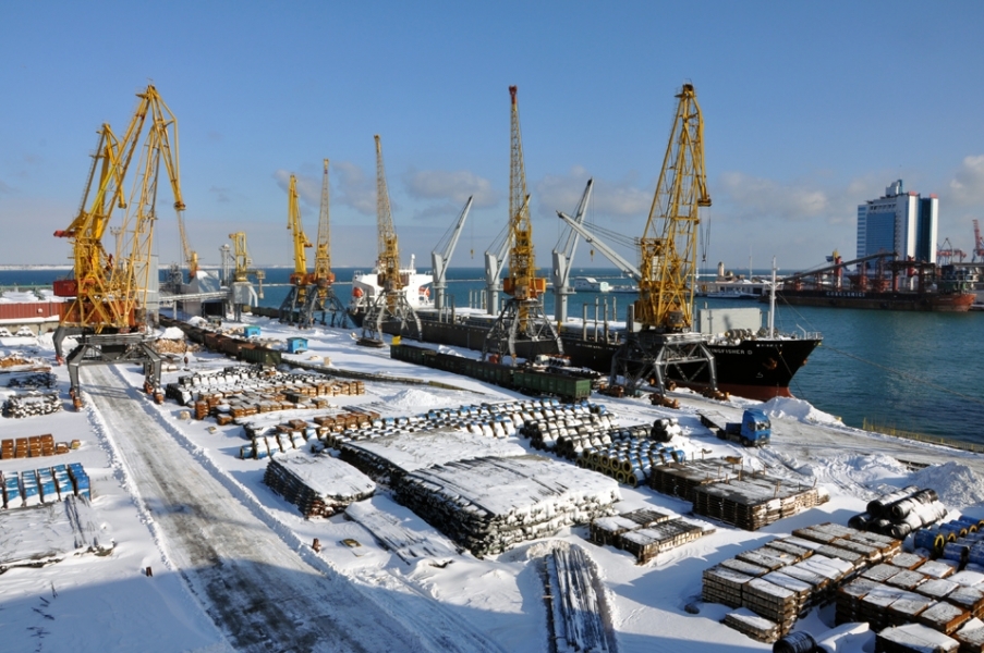Морпорт Одессы увеличил грузоперевалку почти на 1,5 млн. тонн
