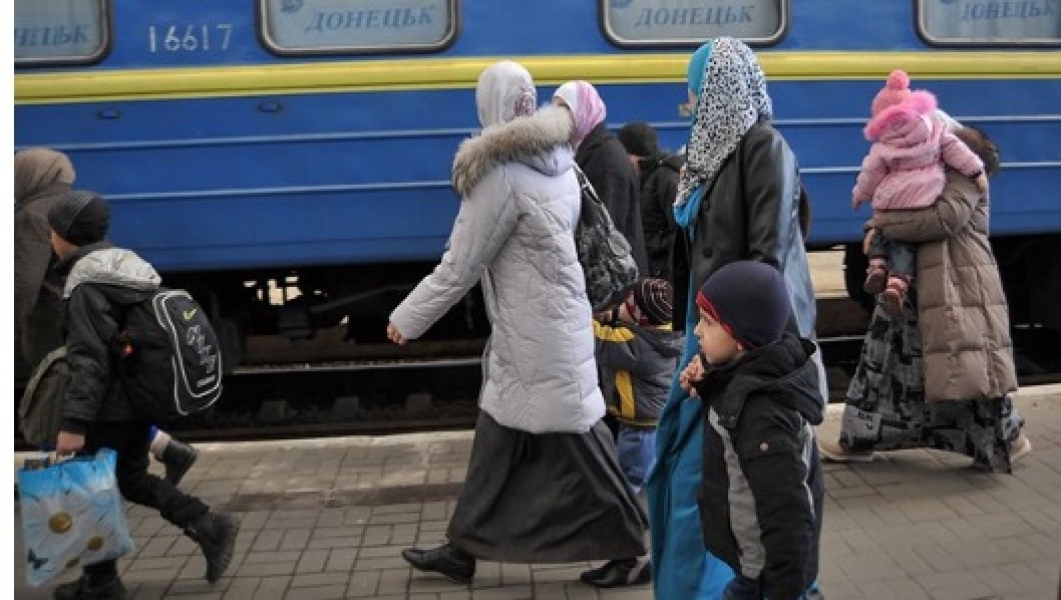 Более 12 тысяч переселенцев из зоны АТО официально зарегистрированы в Одессе