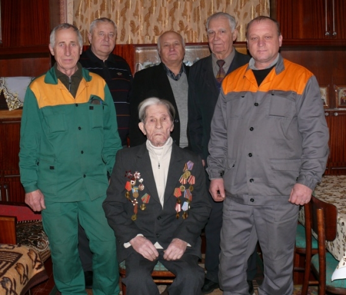 Ветеран ВОВ на севере Одесской области отметил 90-летний юбилей (фото)