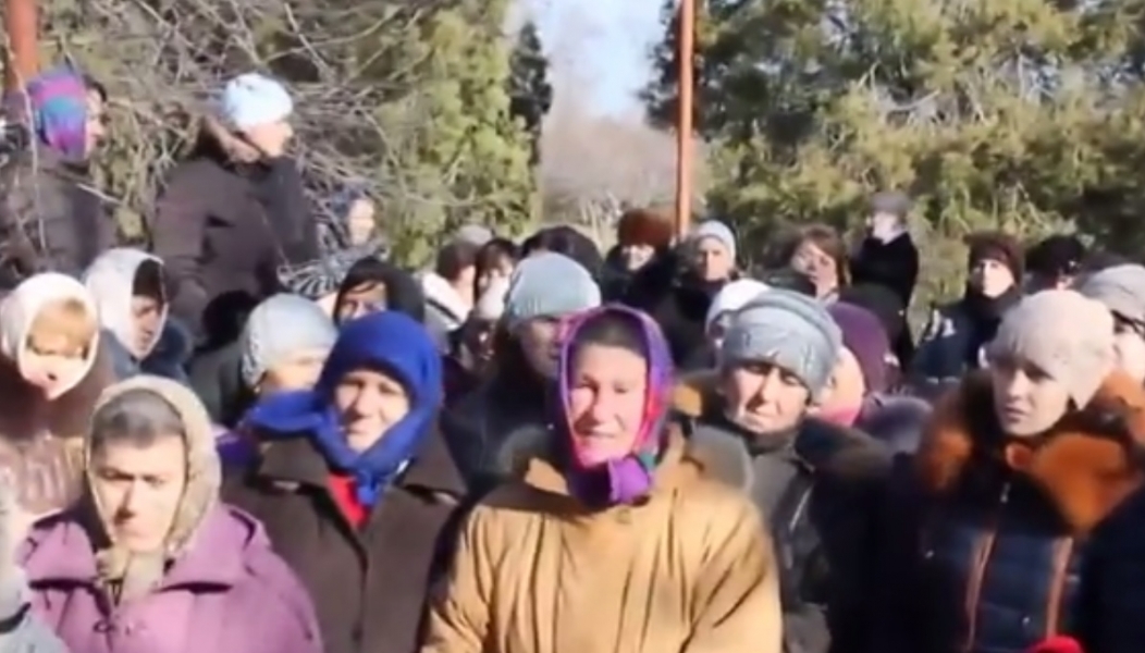 Жители Ренийского района массово протестуют против мобилизации (видео)