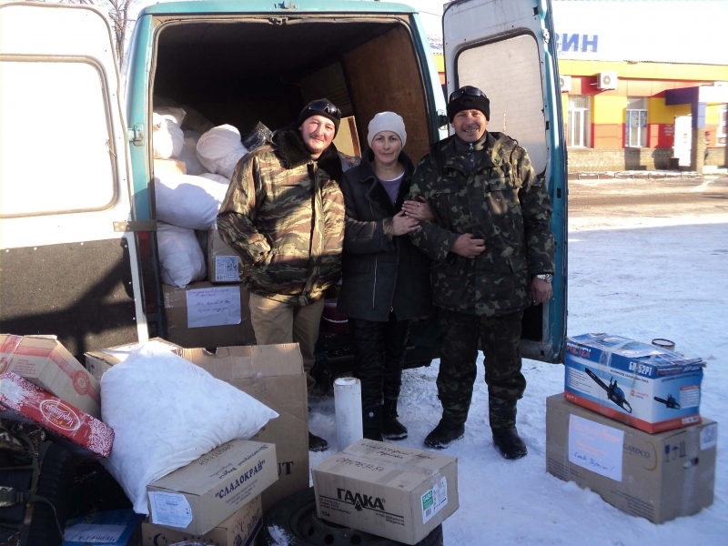 Волонтеры севера Одесщины передали военным больше тонны продуктов (фото)