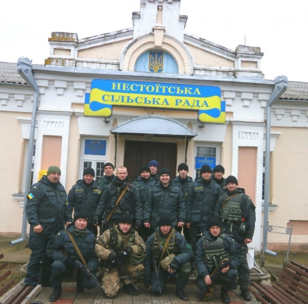 Бойцы Нацгвардии встретились со школьниками села на севере Одесской области (фото) 