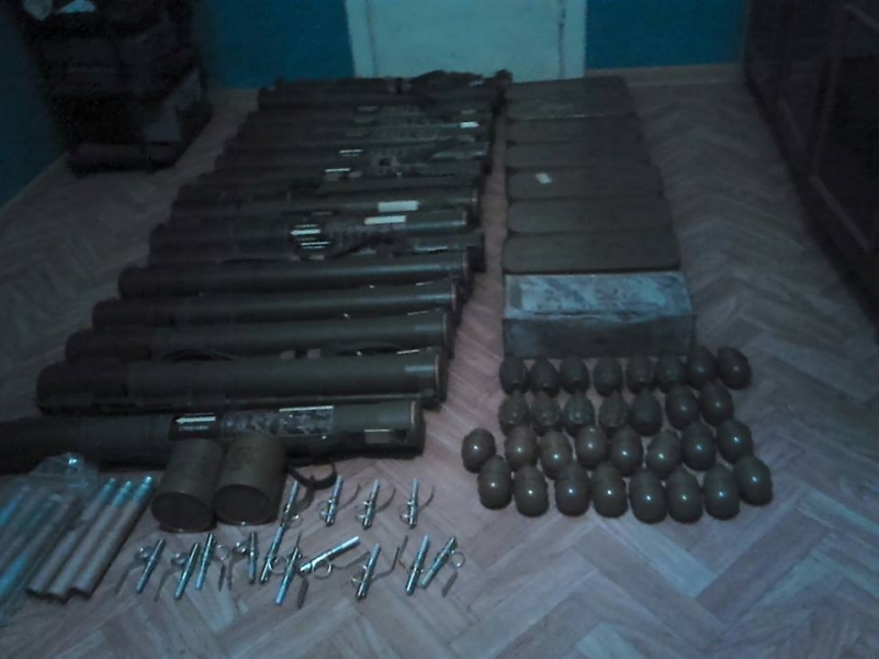 СБУ задержала в Одессе террориста с огромным арсеналом оружия (фото)