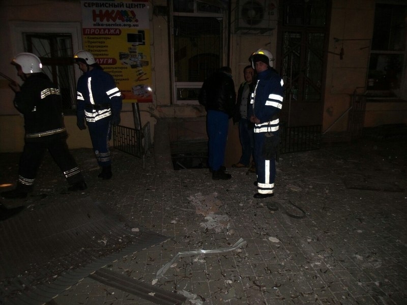 Взрыв прогремел в центре Одессы