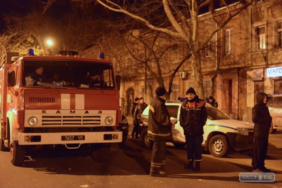 В сети появилось видео взрыва в Одессе 17 февраля