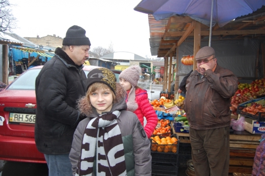 Одесские киношники снимали на Новом рынке приключенческий фильм (фото)