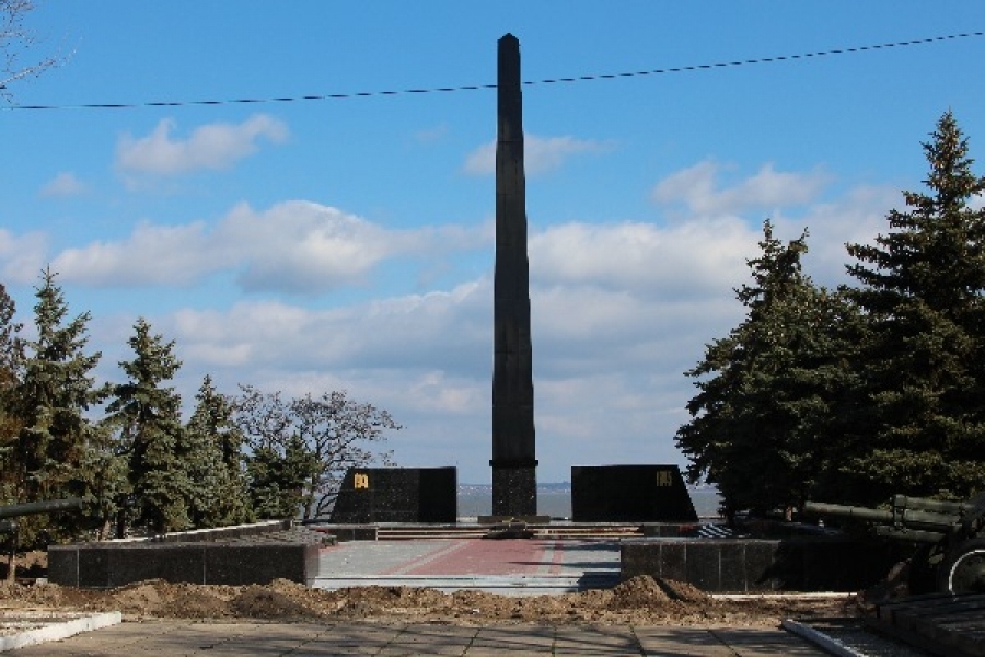 Реконструкция мемориального парка началась в Белгороде-Днестровском