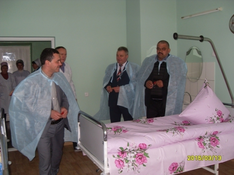 Меценаты открыли новую палату в Балтской больнице (фото)