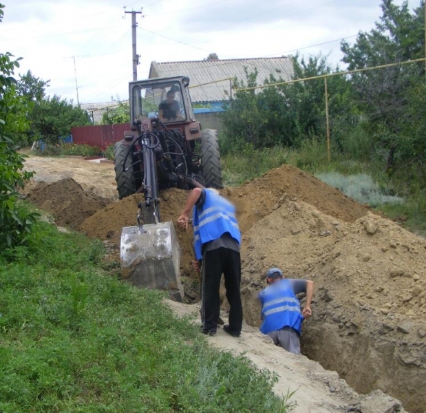 Фрунзовский поселковый совет Одесской области капитально отремонтирует водопровод в селе Стояново
