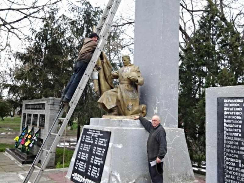 Ивановский район восстанавливает памятники героям ВОВ