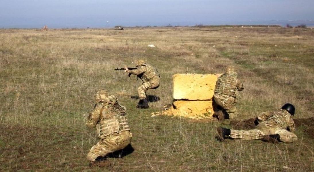 Одесские пограничники учились вести бой на открытой местности и в городе (фото)