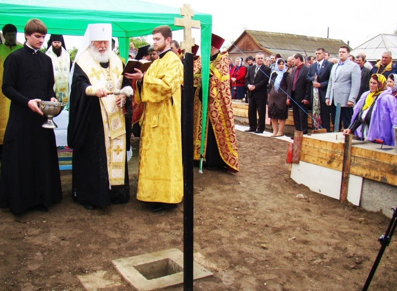 Строительство нового храма началось в Ренийском районе (фото)