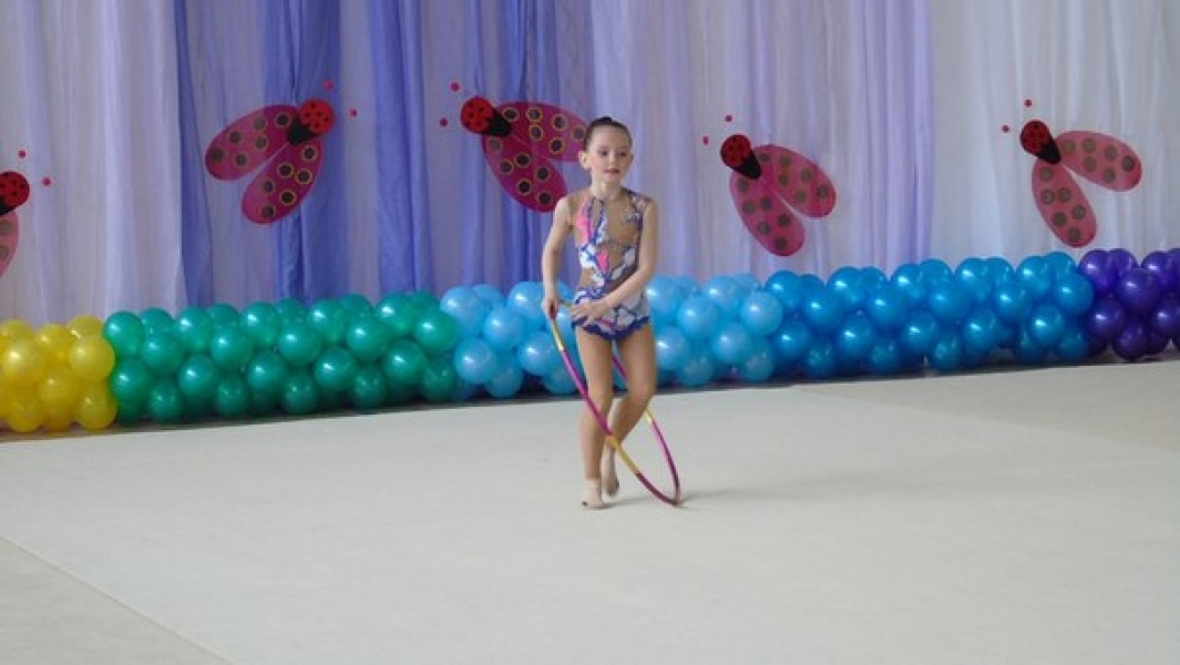 Гимнастки из Украины и Молдовы соревновались в Измаиле (фото)