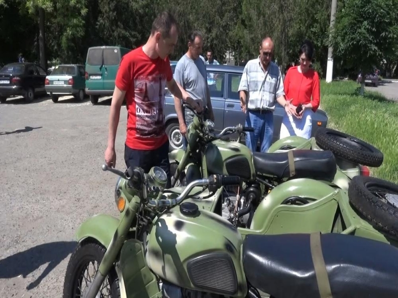 Ивановский район отправил в зону АТО два мотоцикла для полка 