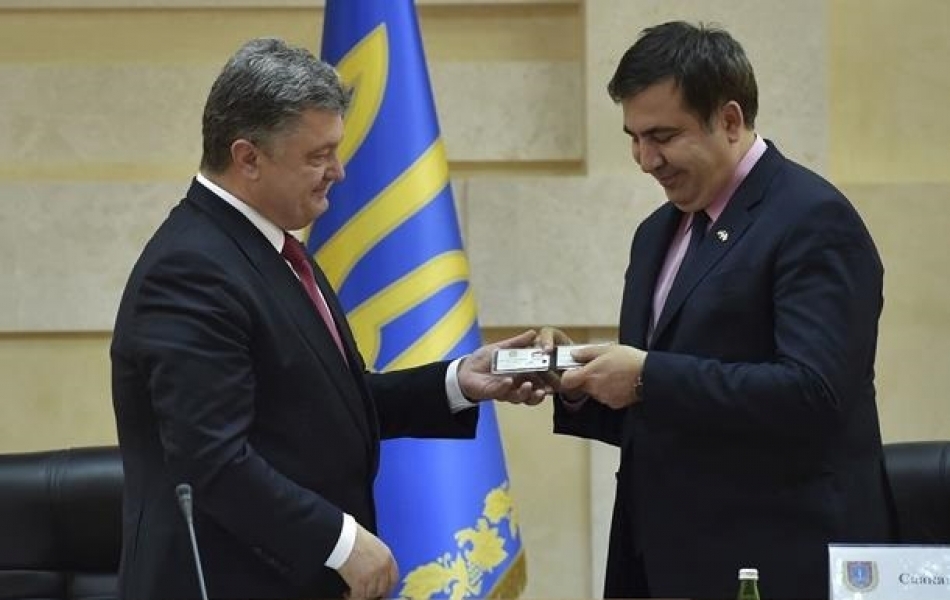 Порошенко одобрил инициативы Саакашвили на посту главы Одесской области