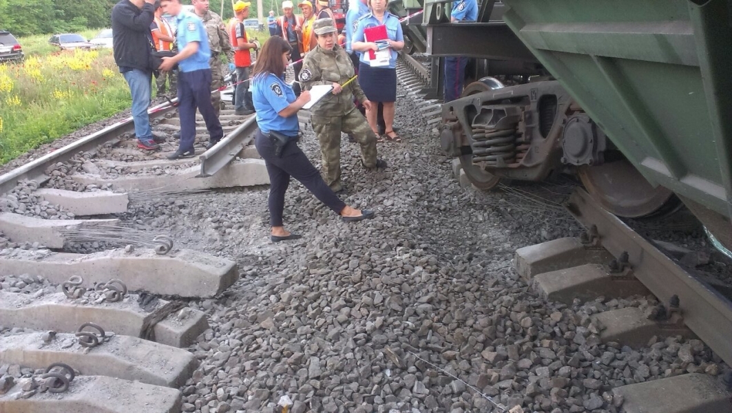 Очередной взрыв произошел на железной дороге под Одессой