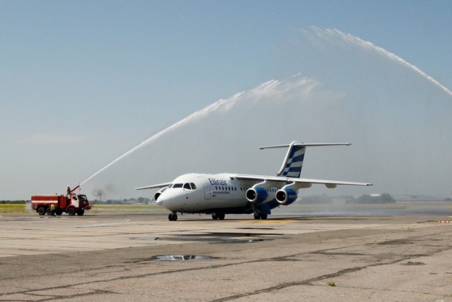 В Одессу прибыл первый в сезоне авиарейс из Салоники