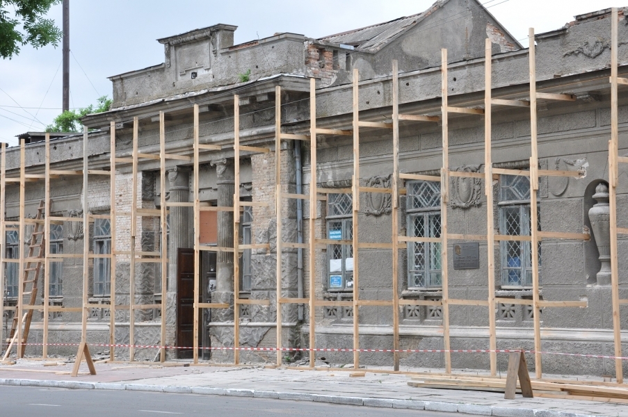 Фасад одного из старейших зданий Измаила законсервируют