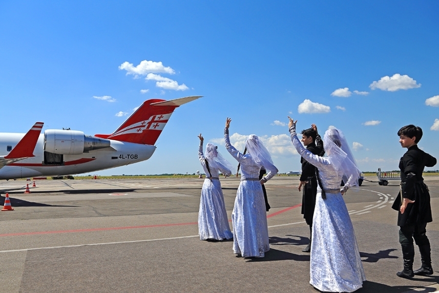 Грузинская авиакомпания открыла прямые полеты из Тбилиси в Одессу