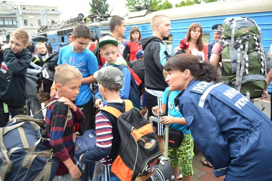 Более 250 детей прибыли в Одесскую область на оздоровление с востока Украины