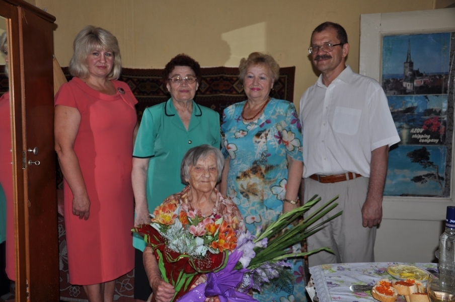 Ветеран-полковник в Измаиле отметила 100-летний юбилей