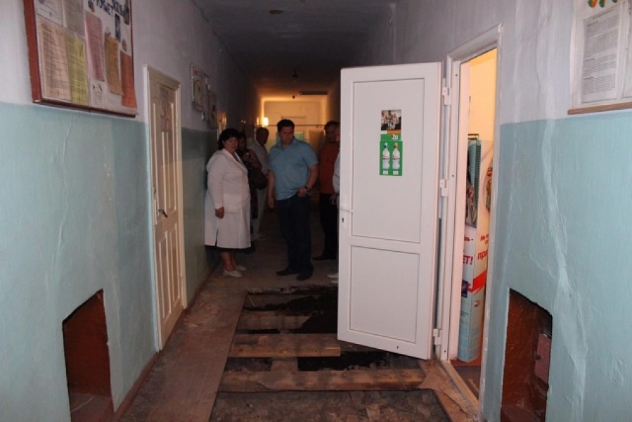 Ремонтные работы начались в поликлинике Измаильского района