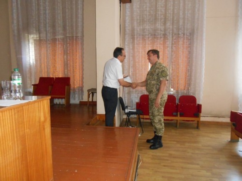 Два военкома на севере Одесской области получили награды за участие в АТО