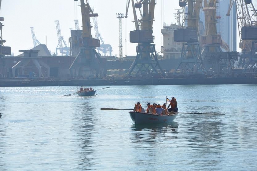 Курсанты Одесской морской академии завершили 10-дневный шлюпочный поход (фото)