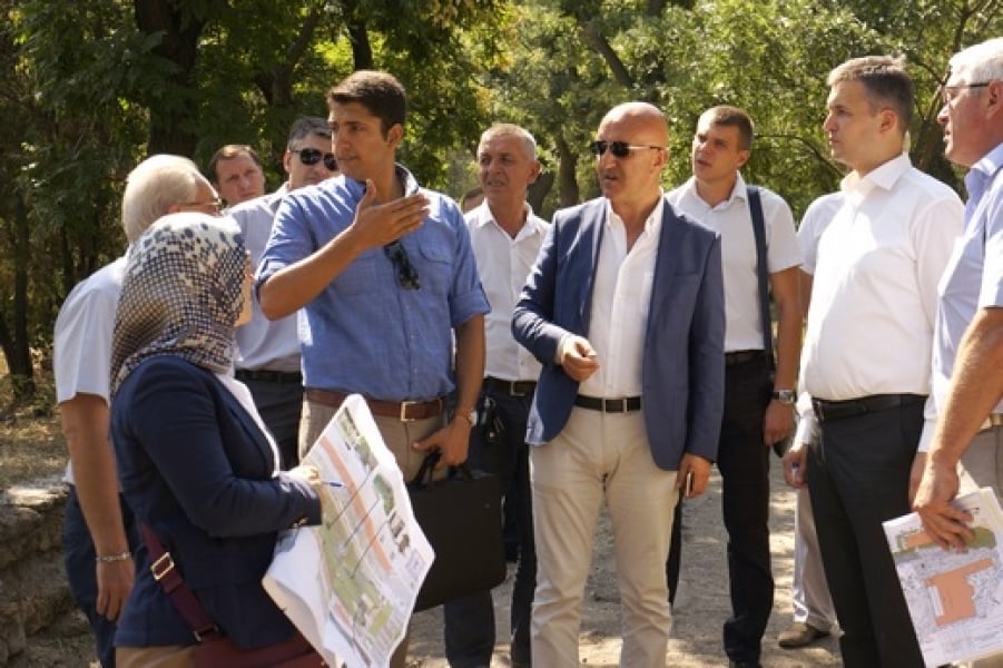 Турецкая делегация обсудила реконструкцию Стамбульского парка в Одессе