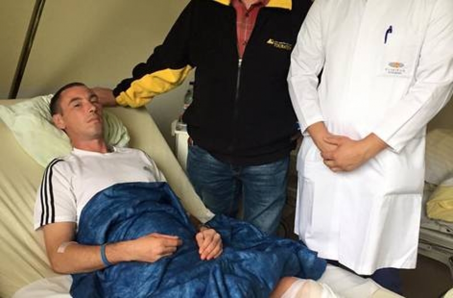 Немецкие медики прооперировали жителя Одесщины, потерявшего ноги в АТО