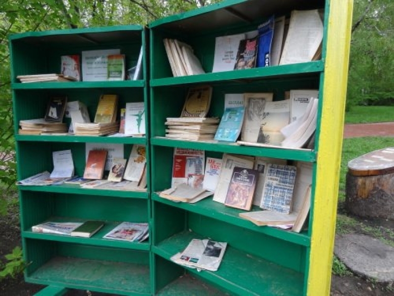 Уличная библиотека с открытым доступом появилась в Одессе