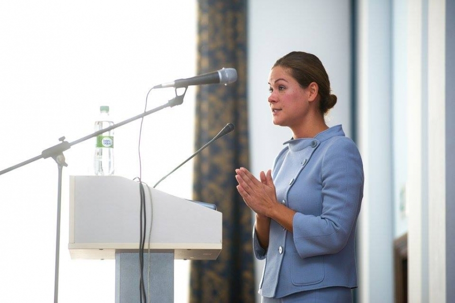 Замглавы Одесской области Мария Гайдар впервые выступила с речью на украинском языке