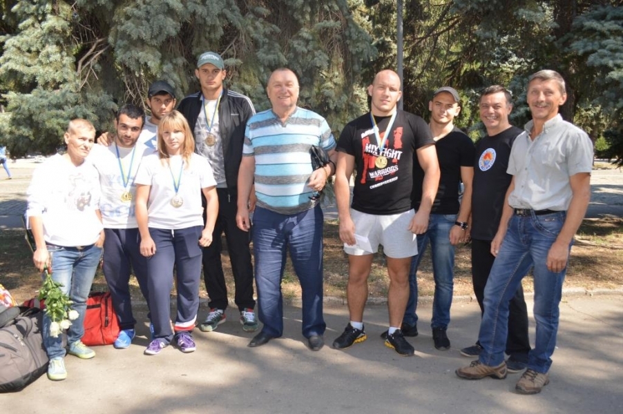 Николай Скорик оказал поддержку сборной команде Одесской области по самбо