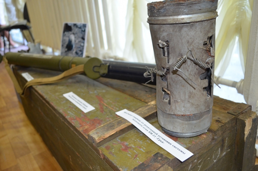 Выставка фотографий и оружия из АТО открылась в Измаиле