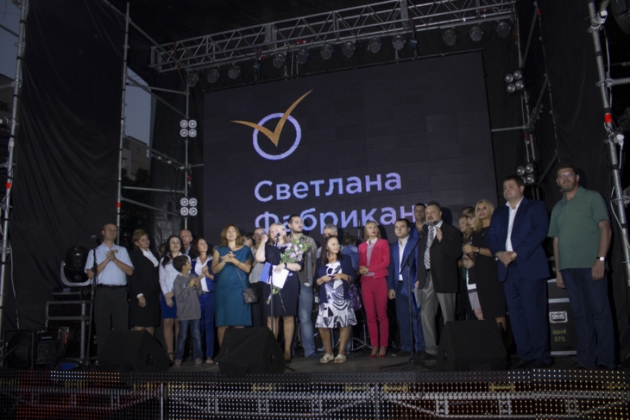Жители Киевского района поддержали выдвижение Светланы Фабрикант в мэры Одессы 