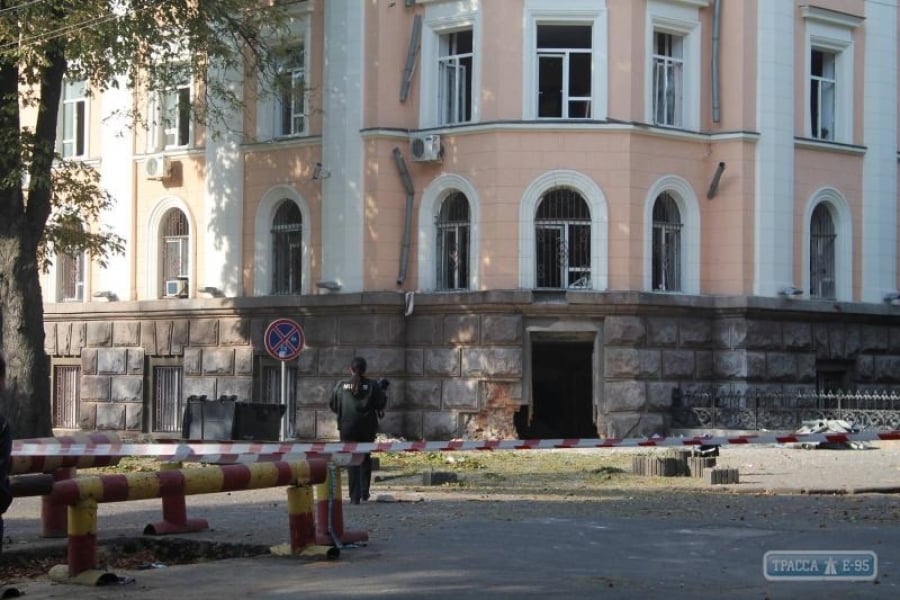 Милиция, в связи со взрывом у здания СБУ в Одессе, объявила план 