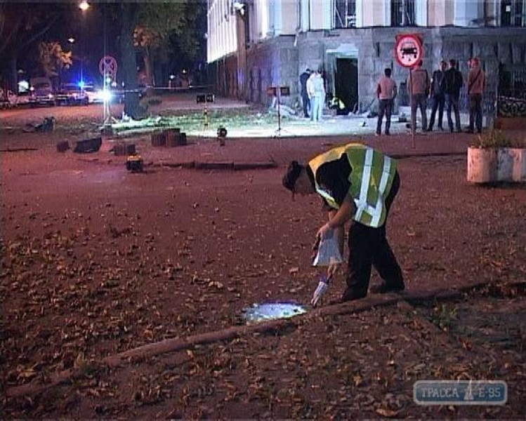 Милиция перестала охранять здание СБУ в Одессе накануне взрыва
