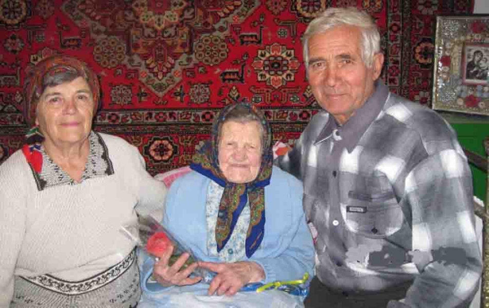 Жительница села Перейма Балтского района Одесской области отметила 100-летний юбилей