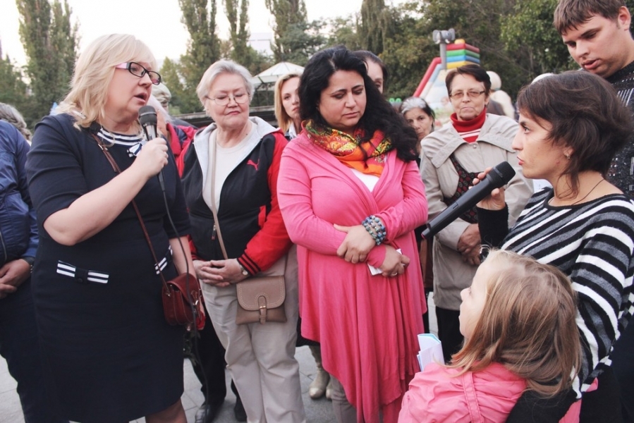 Жители Суворовского района призывают Саакашвили к ответу за 